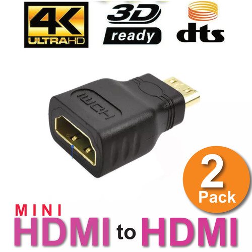 Mini hdmi male to standard - 2,