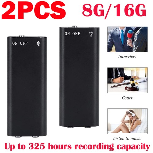 Mini spy audio - 2x, recorder