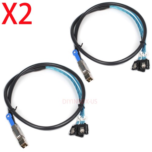 Mini sff 8644 4x sata - x2, to